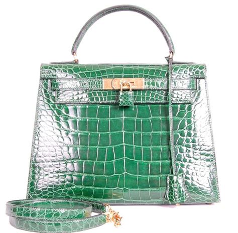 hermes kelly 20cm crocodile skin|hermes crocodile purse.